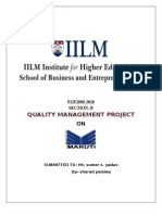 Ouality Management Project