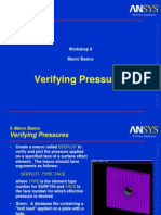 Verifying Pressures: Workshop 9 Macro Basics