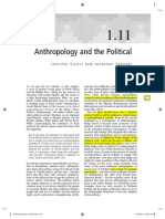 Anthropology and The Political