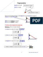 Trigonométrie (3ème)