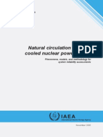 Natural Circulation in Water Cooled Nuclear Power Plants - Phenomena, Models, and Methodology For System Reliability Assessments