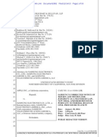 13-12-14 Samsung's Corrected Motion For Judgment As A Matter of Law