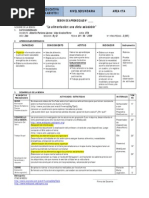 Propuesta de Sesiones de Aprendizaje