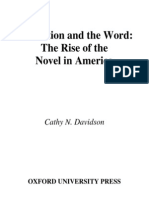 Cathy N. Davidson Revolution and The Word The Rise of The Novel in America 1988