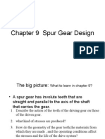 Chapter 9 Spur Gear Design