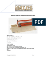 Plans Dovetail Jig Stand