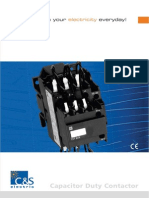 Capacitor Duty Contactor