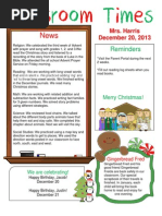 December Newsletter