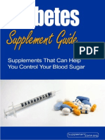 Diabetes Supplement Guide