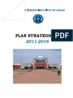 Ucad Plan Strategique 2011 2016 PDF