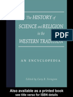 The History of Science and Religion in The Western Tradition. An Encyclopedia