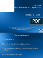 CSC-335 Data Structures and Algorithms