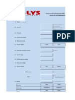 Toma de Muestra y Analisis