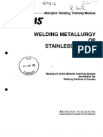 Welding Metallurgy of Stainless Steels 12363