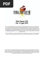 Final Fantasy VIII RPG PDF