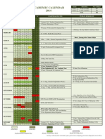 Maldives Academic Calendar 2014