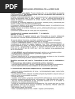 Análisis Modificaciones Introducidas Por La Ley 20543 y La Ley 20555