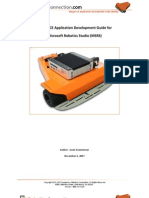 Stinger CE Application Development Guide For Microsoft Robotics Studio (MSRS)