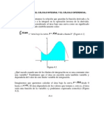 Relación Entre El Cálculo Integral y El Cálculo Diferencial