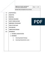 Procedure For Governing Oil System