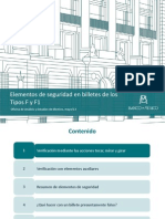 Elementos de Seguridad en Billetes de Los Tipos F y F1