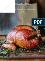 WILLIAMS SONONA 2013 Thanksgiving-Brochure