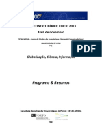 VIEncontroIbéricoEDICIC2013 Resumos PDF