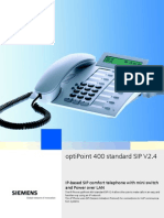 Telephone IP - OptiPoint 400