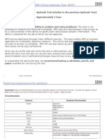 4627 - IBM Online Aptitude Test (IPAT)