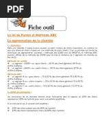 Fiche Outil Loi de Pareto Et Méthode ABC