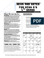 News and Notes For Miss D's 4 Grade: What We Are Up To