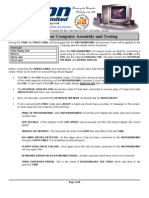 Unit 1 Basic Computer Assembly and Testing: Training Computer Engineers For Tomorrow