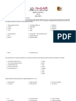 Examen de Admisión Sexto