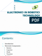 Electronics in Robotics Technology