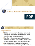 Ethics Morals Morality