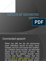 Aspects of Connected Speech