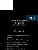 Order Processing Systems