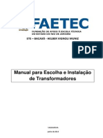 Manual para Escolha e Instalação de Transformadores