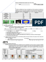 First Periodical Examination in Mapeh III (Sy 2012-2013)