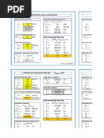 Normal To Real Flow Rate and FAD Flow Rate