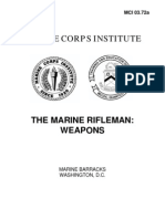 Marine Rifleman Weapons