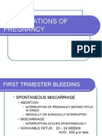 Complication of Pregnancy