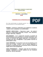 Terminología Epidemiológica Básica, Jaime Orlando Puentes