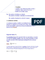 Discrete Random Variables: Integral