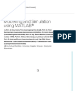 Modelling and Simulation Using MATLAB®