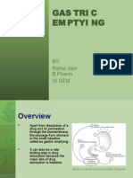 Gastric Emptying Presentation