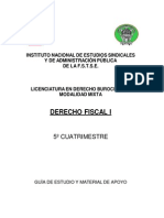 Derecho Fiscal I