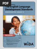 The English Language Development Standards: Kindergarten-Grade 12