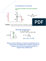 Diviseur de Tension