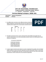 Decision Makeing NDQS Paper